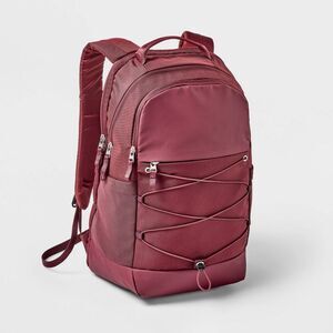 All In Motion - 21L Sporty Backpack - All In Motion Maroon: Elemen Maroon